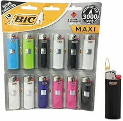 BIC Isqueiro Maxi Com12, multi-color