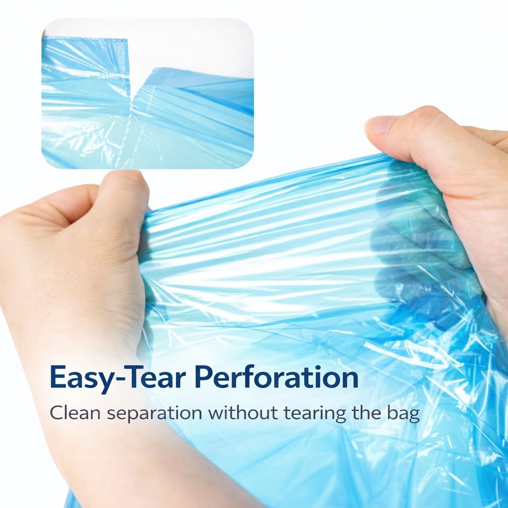 Neakasa XXL Refill Bags for PooGuard Cat Litter Bin, 7-Layer EVOH Odor Control with Good Sealing Function, 48pcs for Up to 12-Month Supply