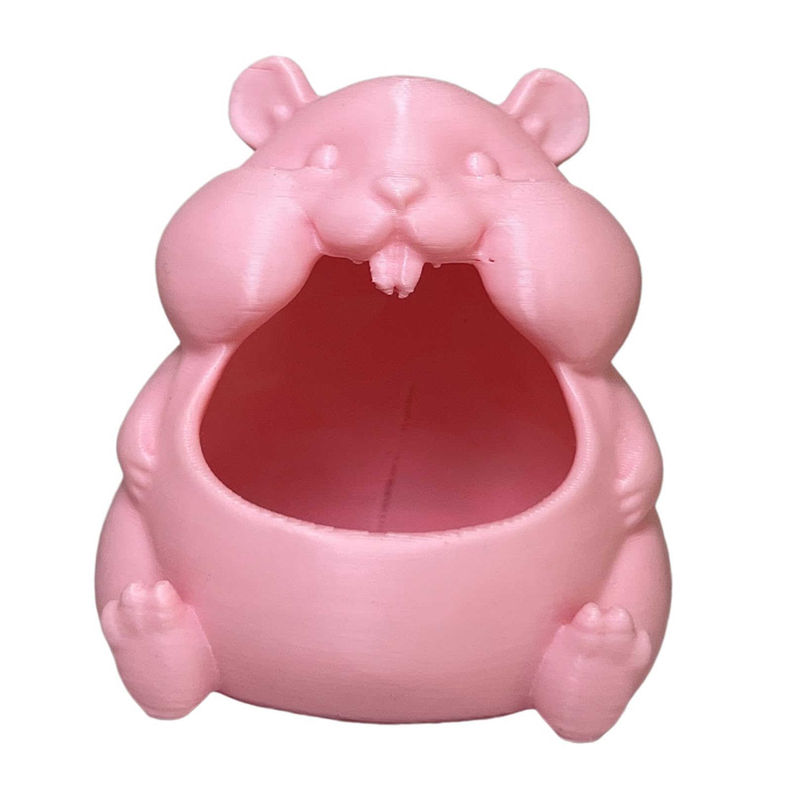 Xinsheinelry Compact Hamster Molded Decorative Dishes Desk Organizers for Organizing Little Things Around the House Small Item Storage Box
