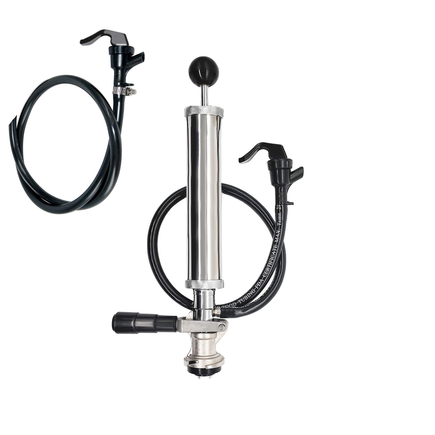 Buy PERA Party Pump Picnic Keg Tap, D System Keg Pump 8 inch, with