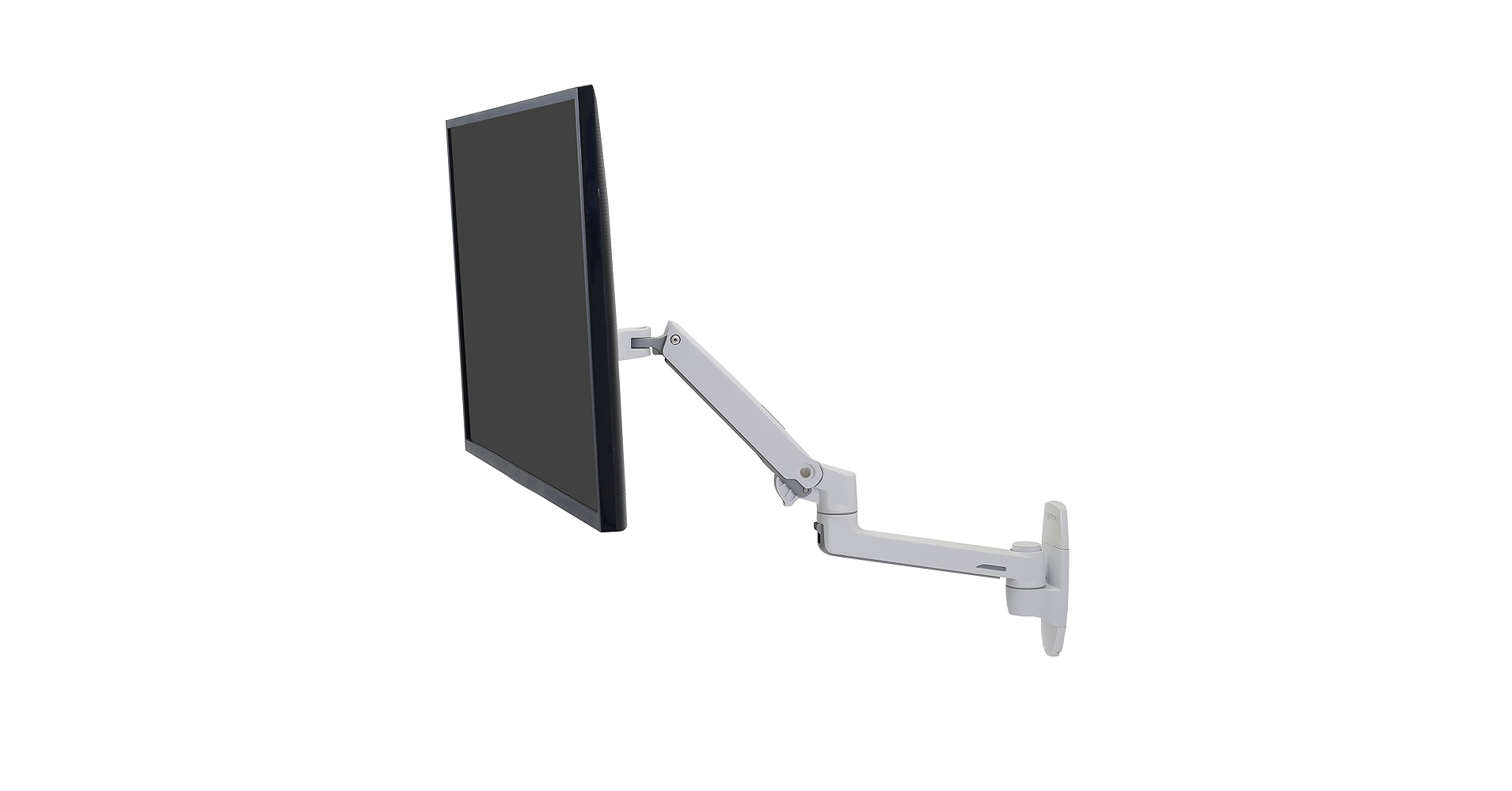 Ergotron TRACE Single Monitor Mount ホワイト Ergotron Trace Single Monitor Mount