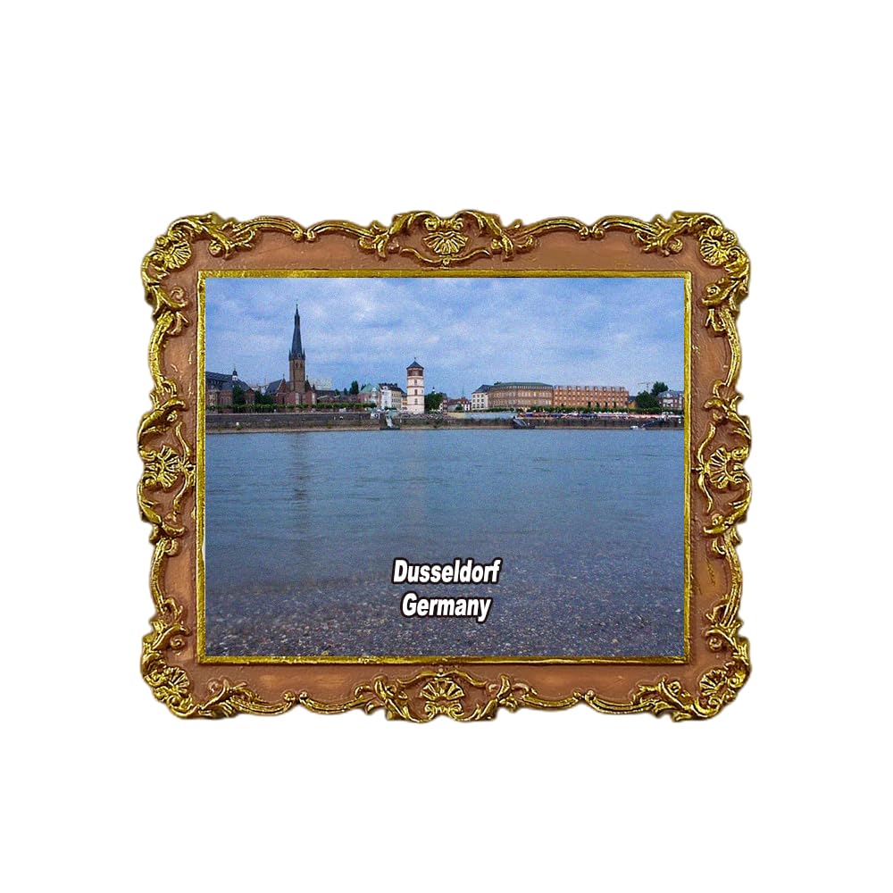 Brocken Harz Germania 3D magnete frigorifero souvenir regalo, resina fatto a mano Brocken Harz frigorifero magnete casa e cucina decorazione collezione