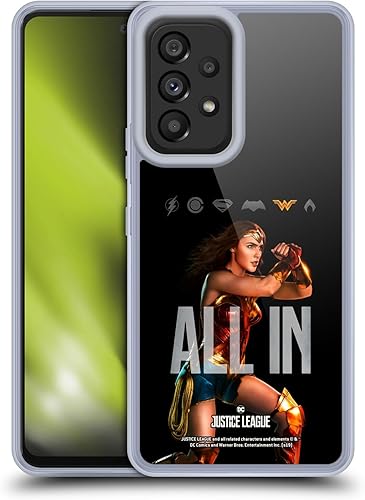 Head Case Designs Officially Licensed Justice League Movie Wonder Woman Posters Soft Gel Case Compatible with Samsung Galaxy A53 5G (2022) disponible en Yaxa Colombia