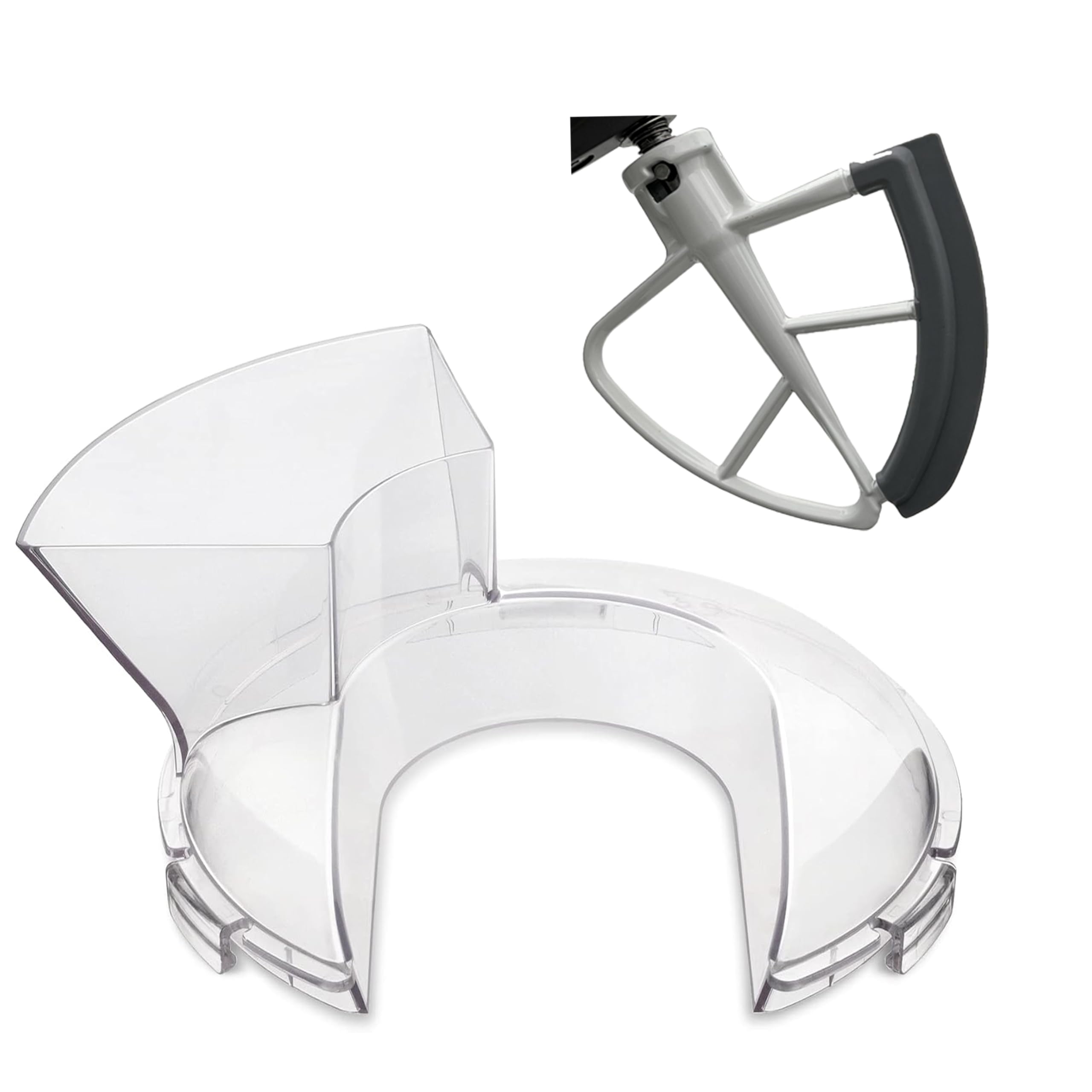 Batteur flexible et couvercle mixeur KitchenAid pour pâtisserie maison