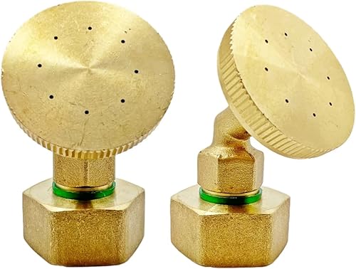 Boquilla de nebulización, boquilla rociadora de manguera de jardín resistente, patrón de pulverización de agua ajustable de potente chorro a niebla,