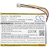 FITHOOD Battery Replacement for JBL Clip 3, Clip 3AN, Clip 3SAND Part NO L0721-LF