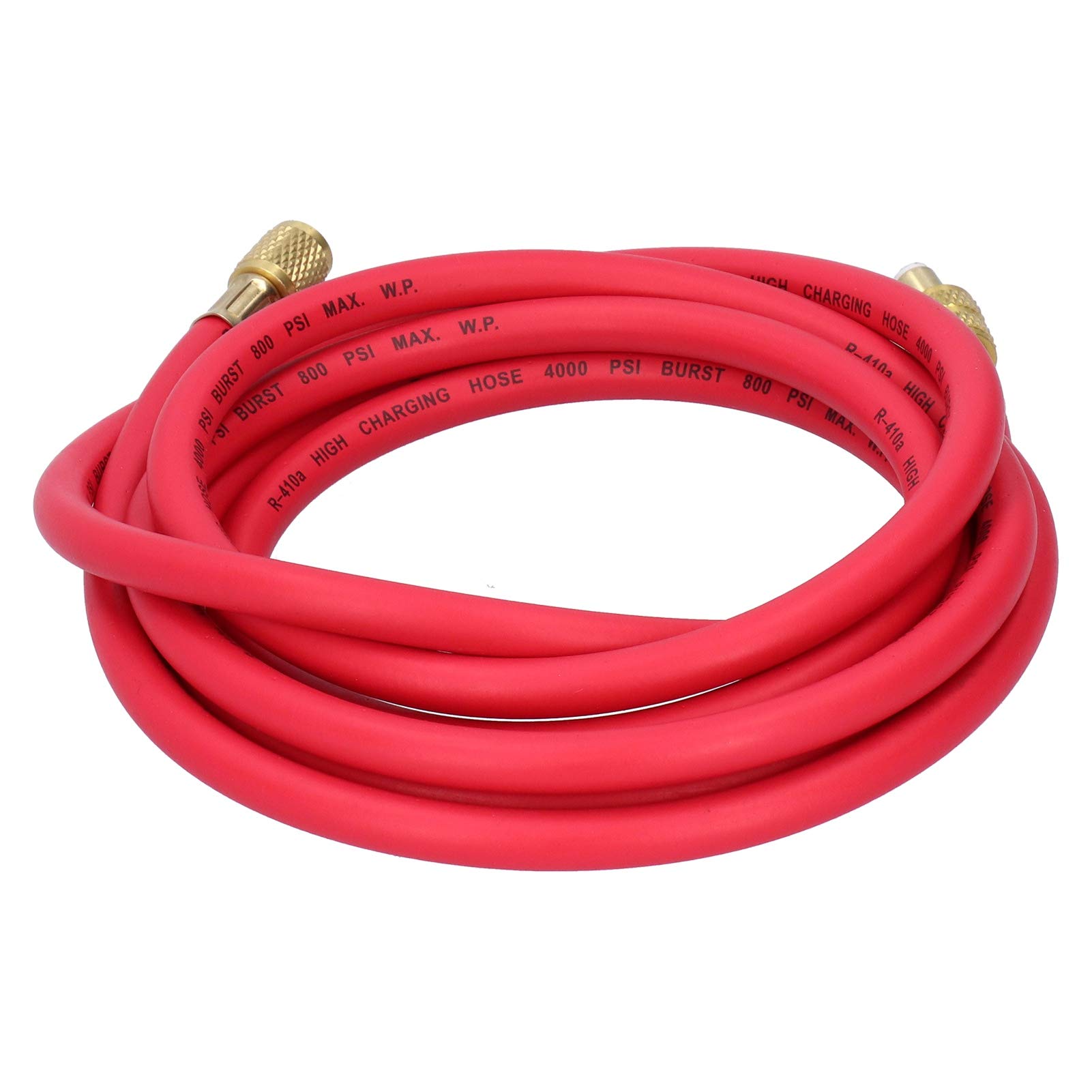 Tubo di ricarica del refrigerante, tubi di ricarica per refrigerante Strumento di riparazione dell'aria condizionata dell'auto per l'aggiunta di fluoruro del tubo(3m for R410)