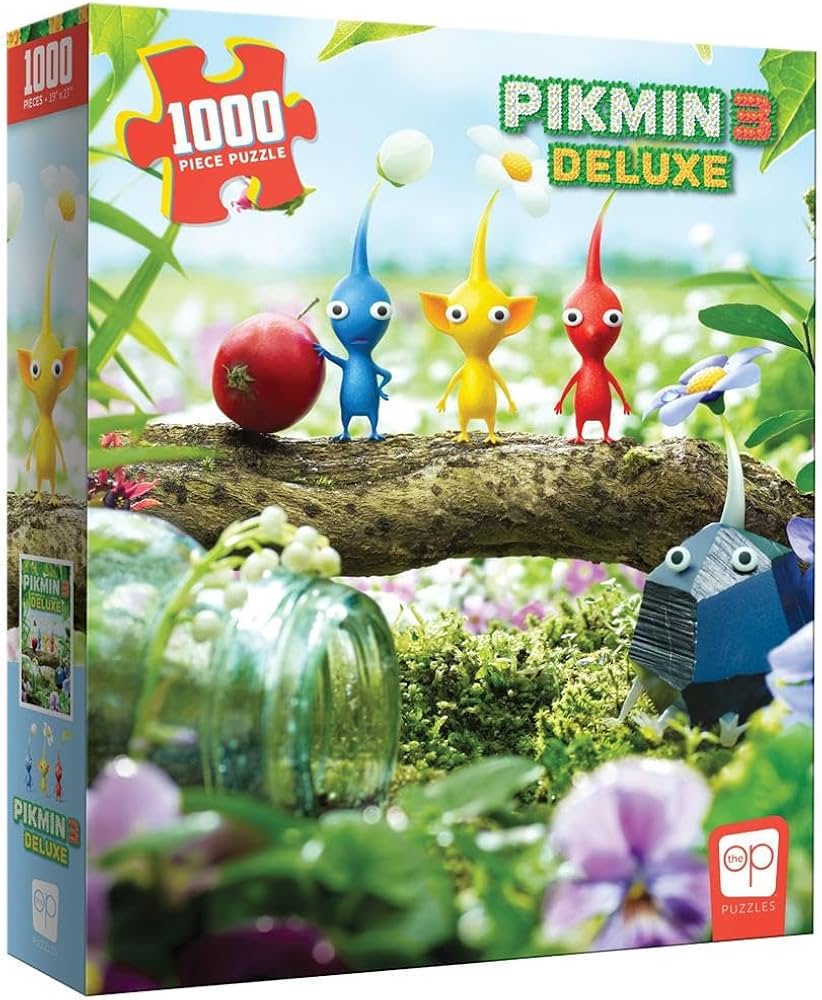 Amazon.com: Pikmin 3 Deluxe 1000 Piece Jigsaw Puzzle | Collectible