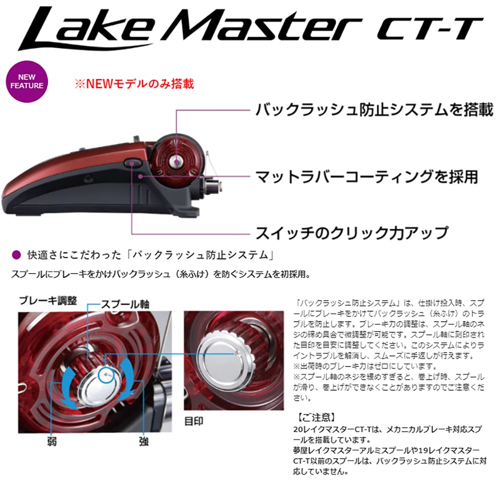 Amazon | シマノ(SHIMANO) ワカサギ用リール 20 レイクマスター CT-T