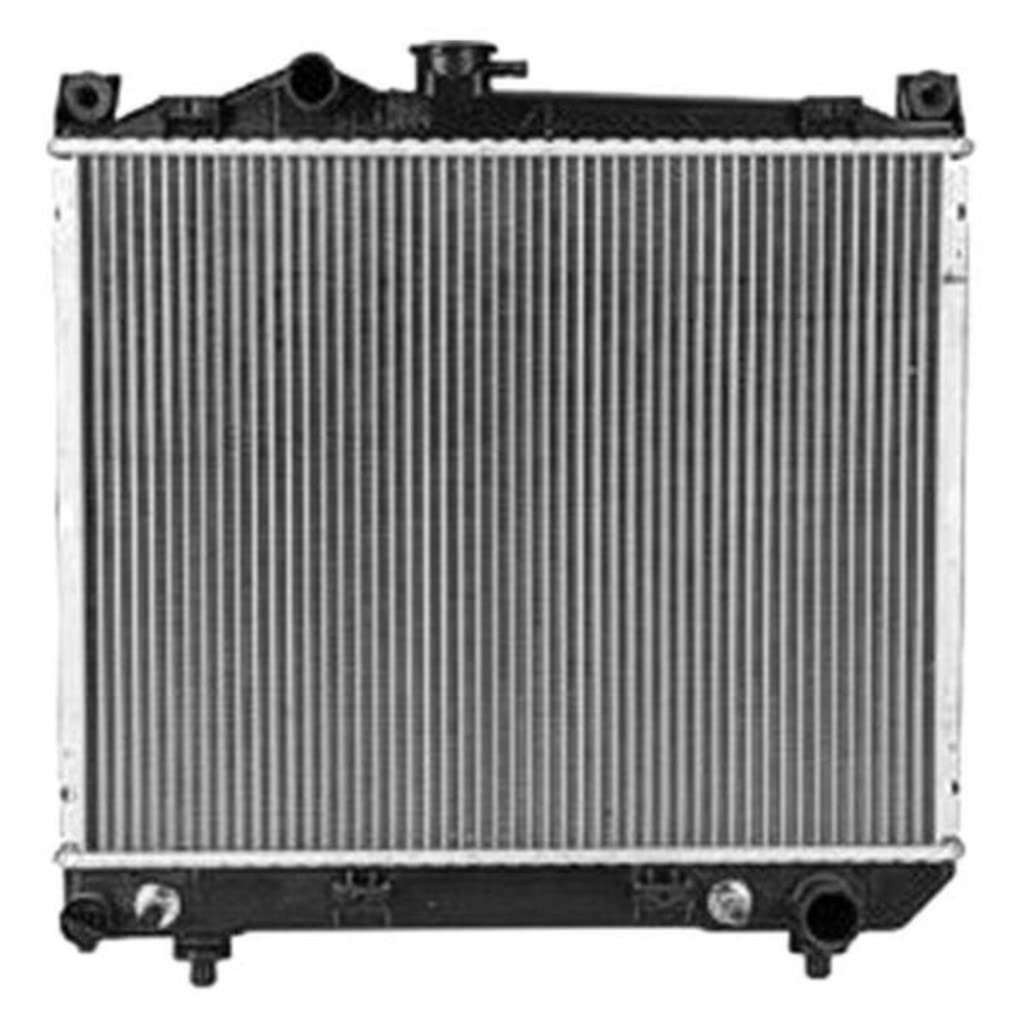 Photo 1 of For Dodge Dakota 1990-1999 Radiator | 4 Cyl | V6 | Made of Plastic and Aluminum | Top Bracket is on Top of Tank | Replacement For RAD981, 671607720471