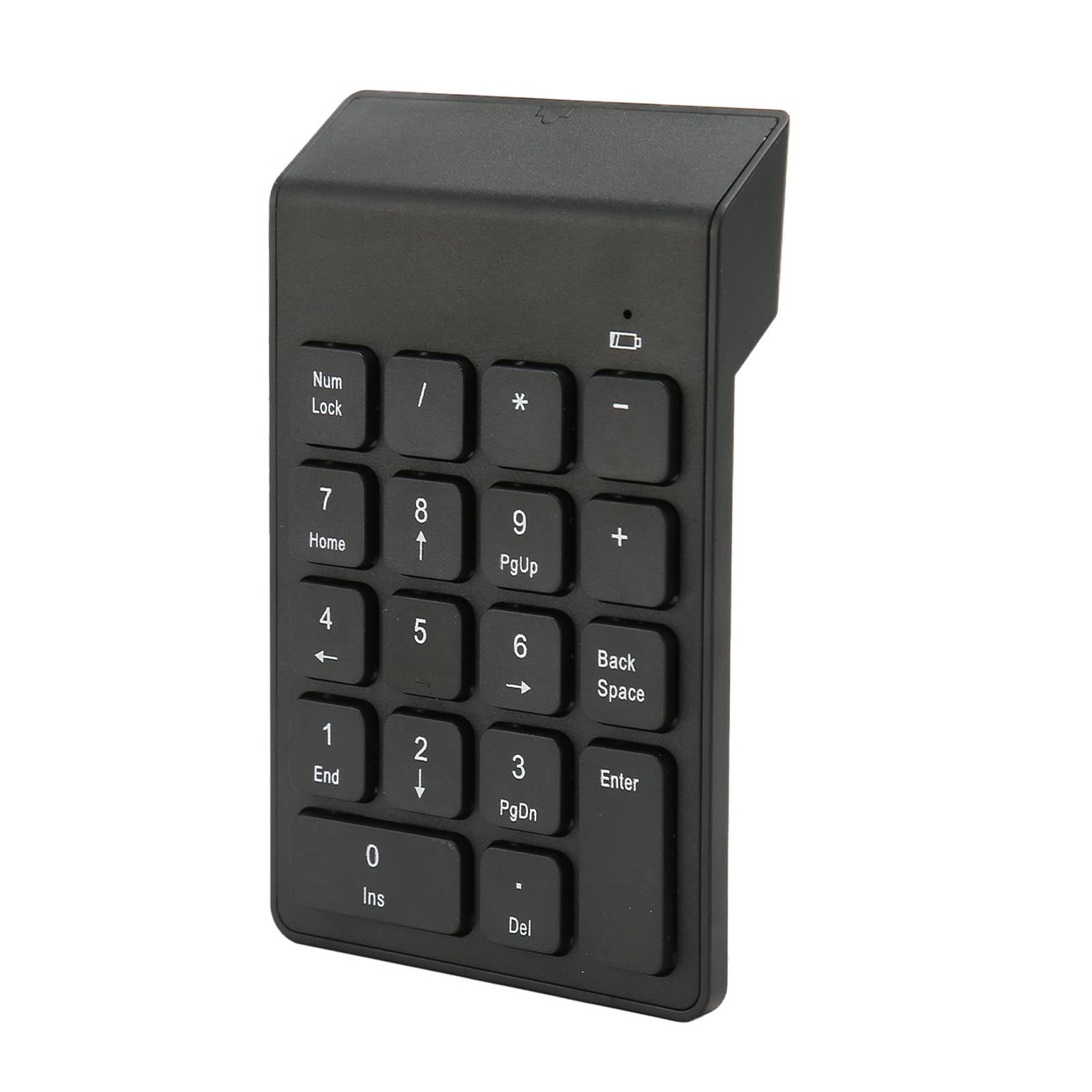 Wireless 2.4G Numeric Keypad with Chocolate Keys Plug and Play Number Numpad for Banker Number Pad for Systems 18 Keys, USB