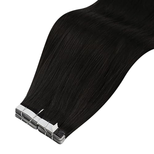 Miniatura 9 de Sunny - Extensiones de cabello humano Remy con cinta adhesiva, 22 pulgadas, 20 unidades, 1.76 oz