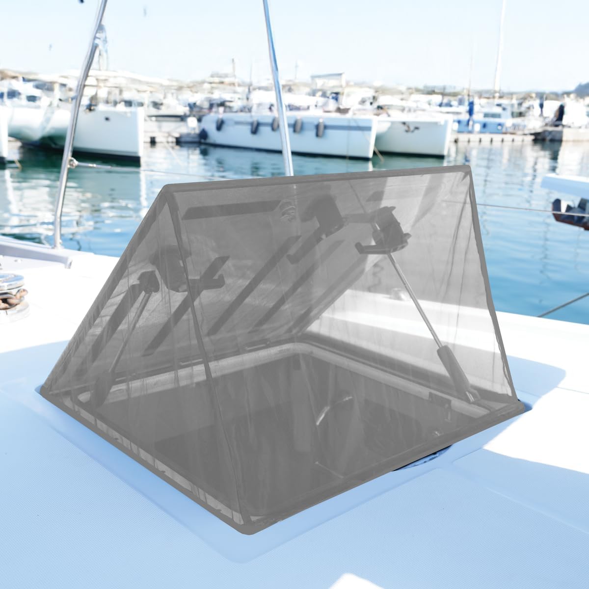 Oceansouth Hatch Mosquito NET Gray (28"x28")