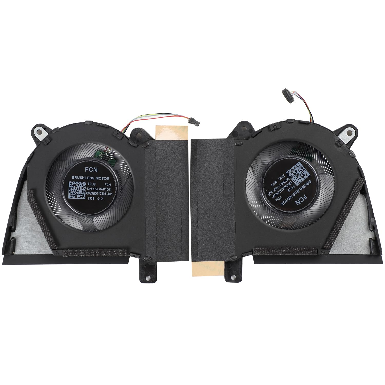 Amazon.com: YAEHUYING CPU+GPU Cooling Fan Replacement for ASUS rog