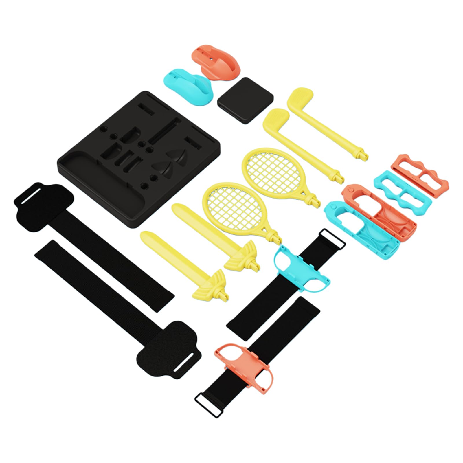 ordinarYone Motion Sports - Controller da 18 pezzi, per giochi interattivi, design ergonomico e materiale ABS