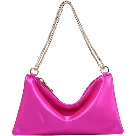 Satiny Glam for Special Occasions: Women's Satin Evening Handbag