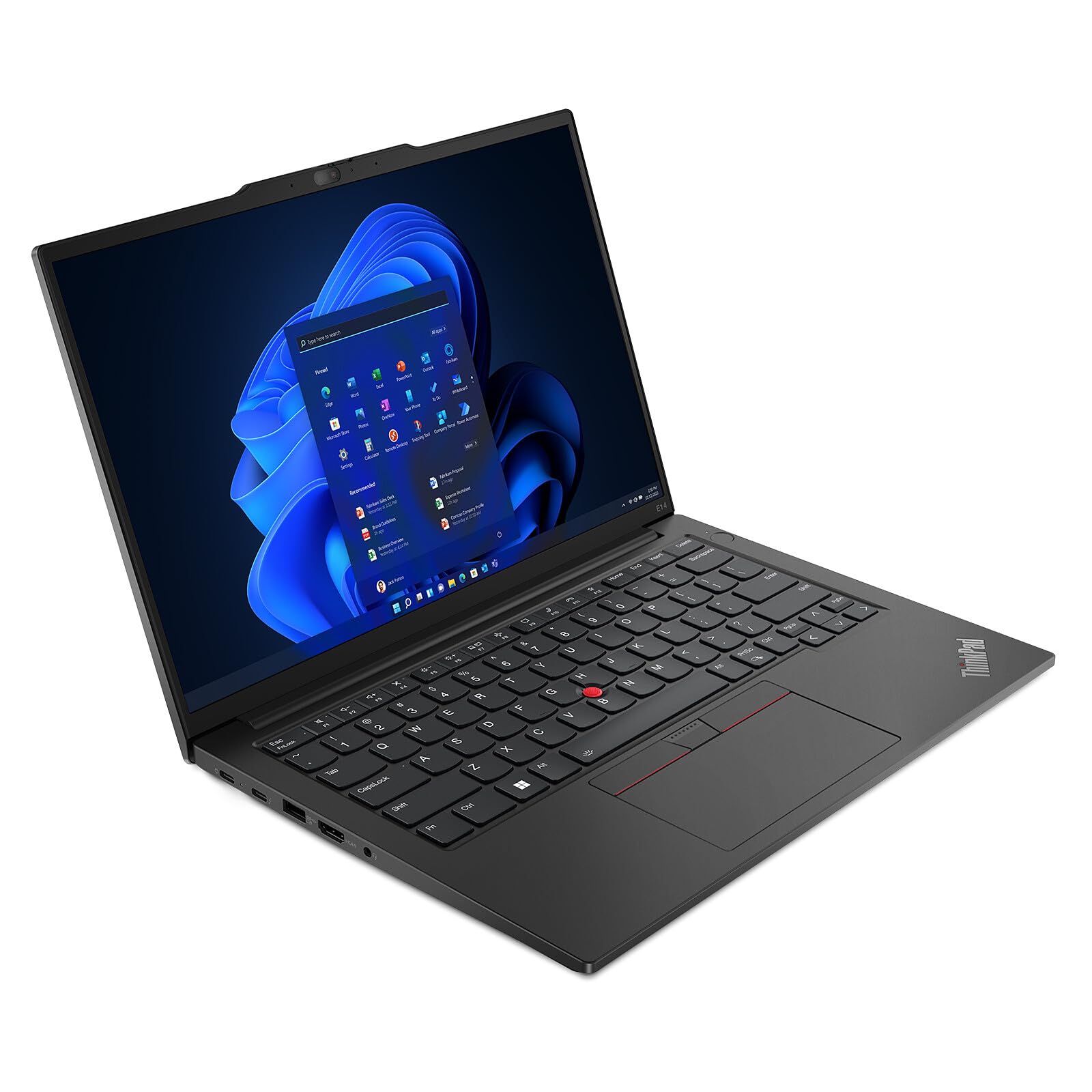 Lenovo ThinkPad E14 Gen 5-14" - Intel Core i5-1335U - 16 Go RAM - 512 Go SSD - Win 11 Pro - Carte Graphique Intel Iris XE - AZERTY (Français) - Noir - 21JK000AFR