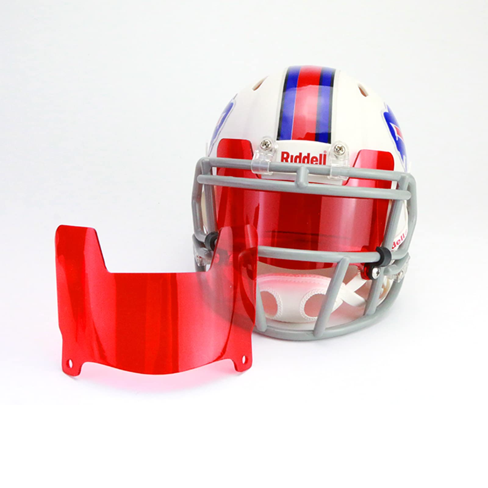 【新品】フットボール専用バイザー クリップ付き Amazon.co.jp: ミニフットボールヘルメットバイザー クリア クリップ