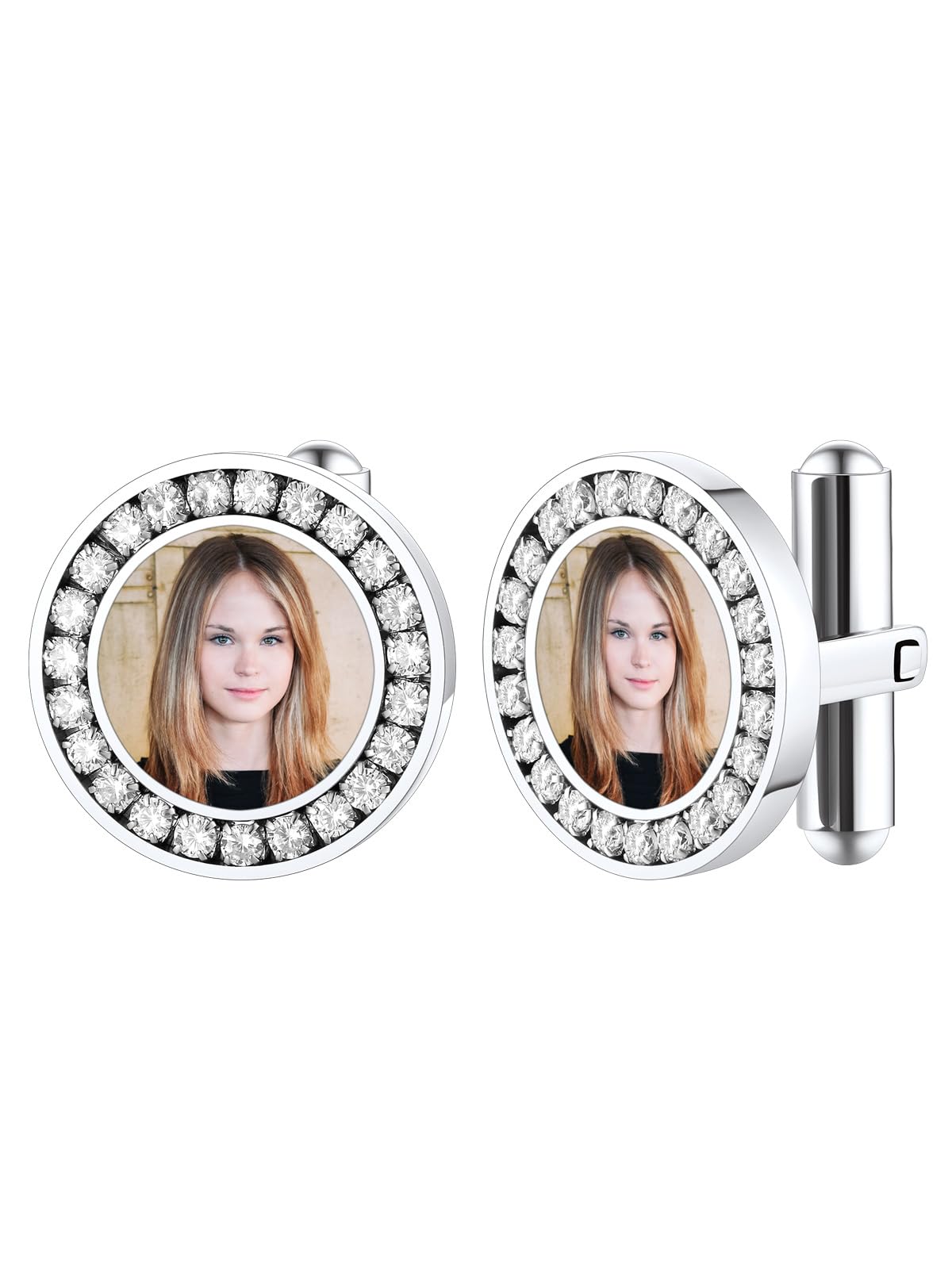 FindChic FindChic Gemelos Personalizados Gemelos para Camisas de Hombre Gemelos para Padre Novio Boda Padrinos
