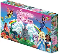 Jogo de Tabuleiro Aventura das Princesas, GGB Plast