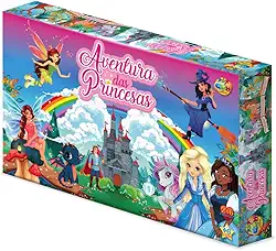 Jogo de Tabuleiro Aventura das Princesas, GGB Plast