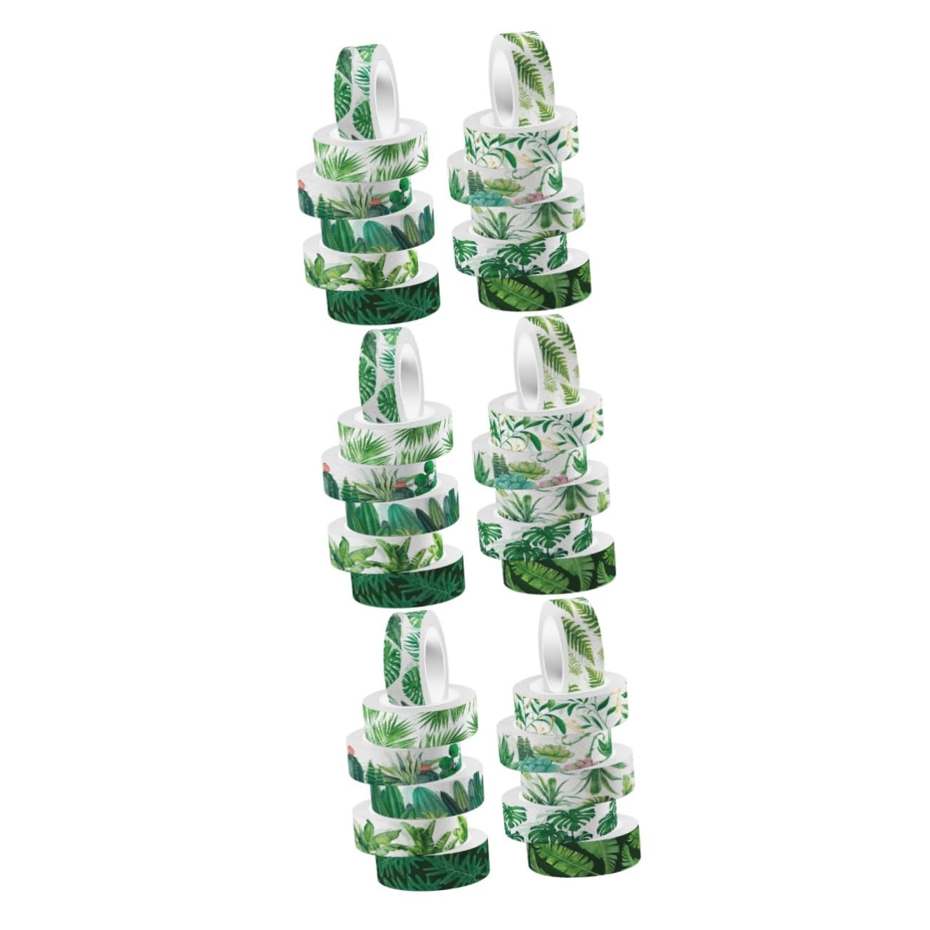 NUOBESTY 36rotoli Washi Tape Decorativo Adesivo Per Scrapbooking e Crafting Design Per e