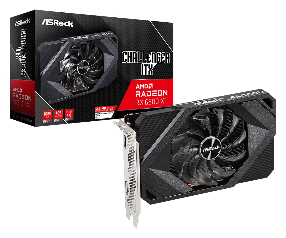 新品 ASRock グラフィックボード AMD Radeon RX6500 4G Amazon | ASRock グラフィックボード AMD Radeon RX6500 GDDR6