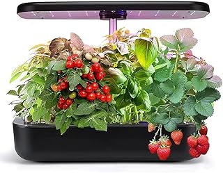 Hydroponics Growing System Height Adjustable,Automatic Timing Germination Plant Starter Kit Indoor,Indoor Herb Garden Kit ...