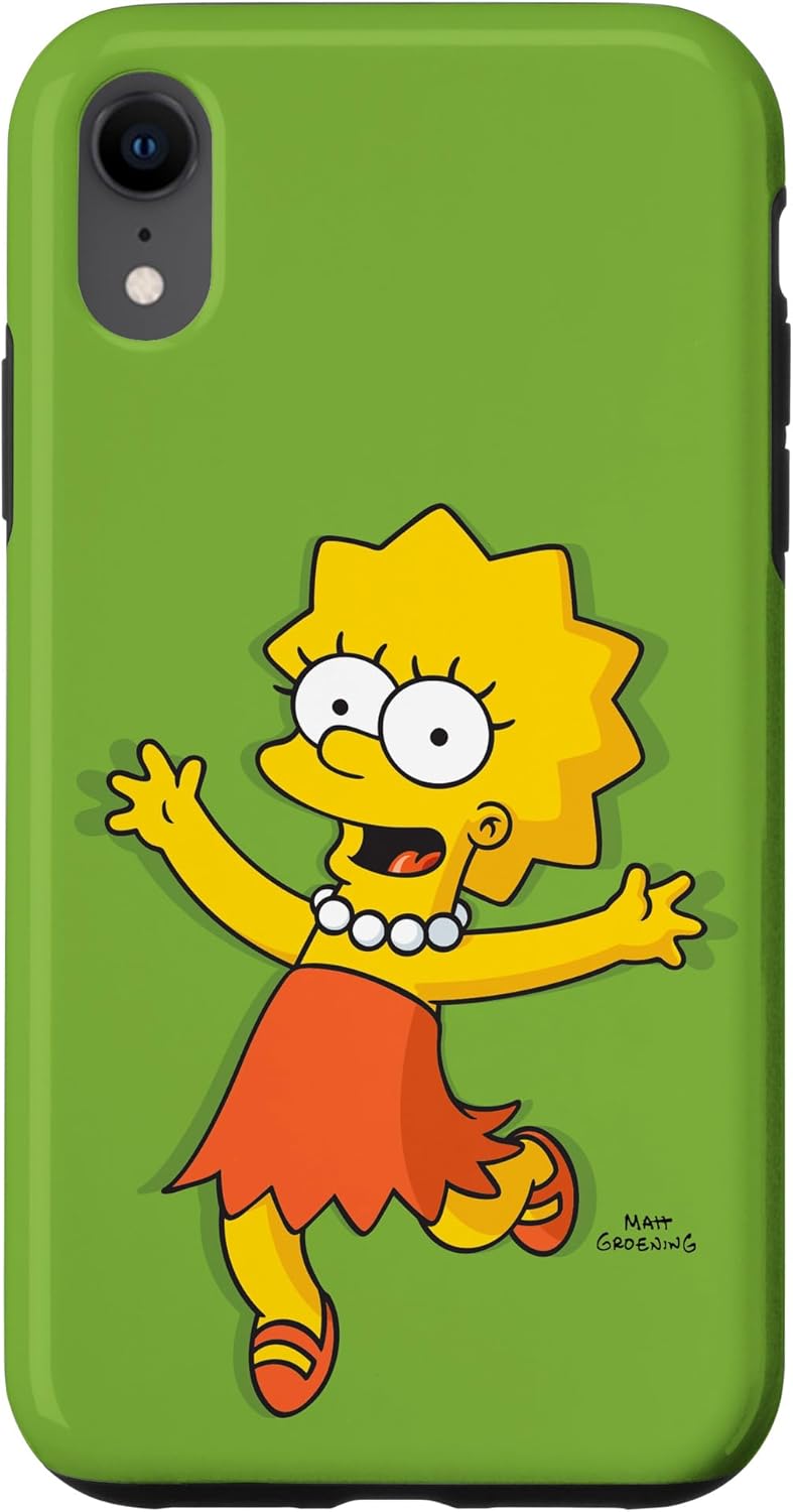 iPhone XR The Simpsons Lisa Simpson Grass Green Case