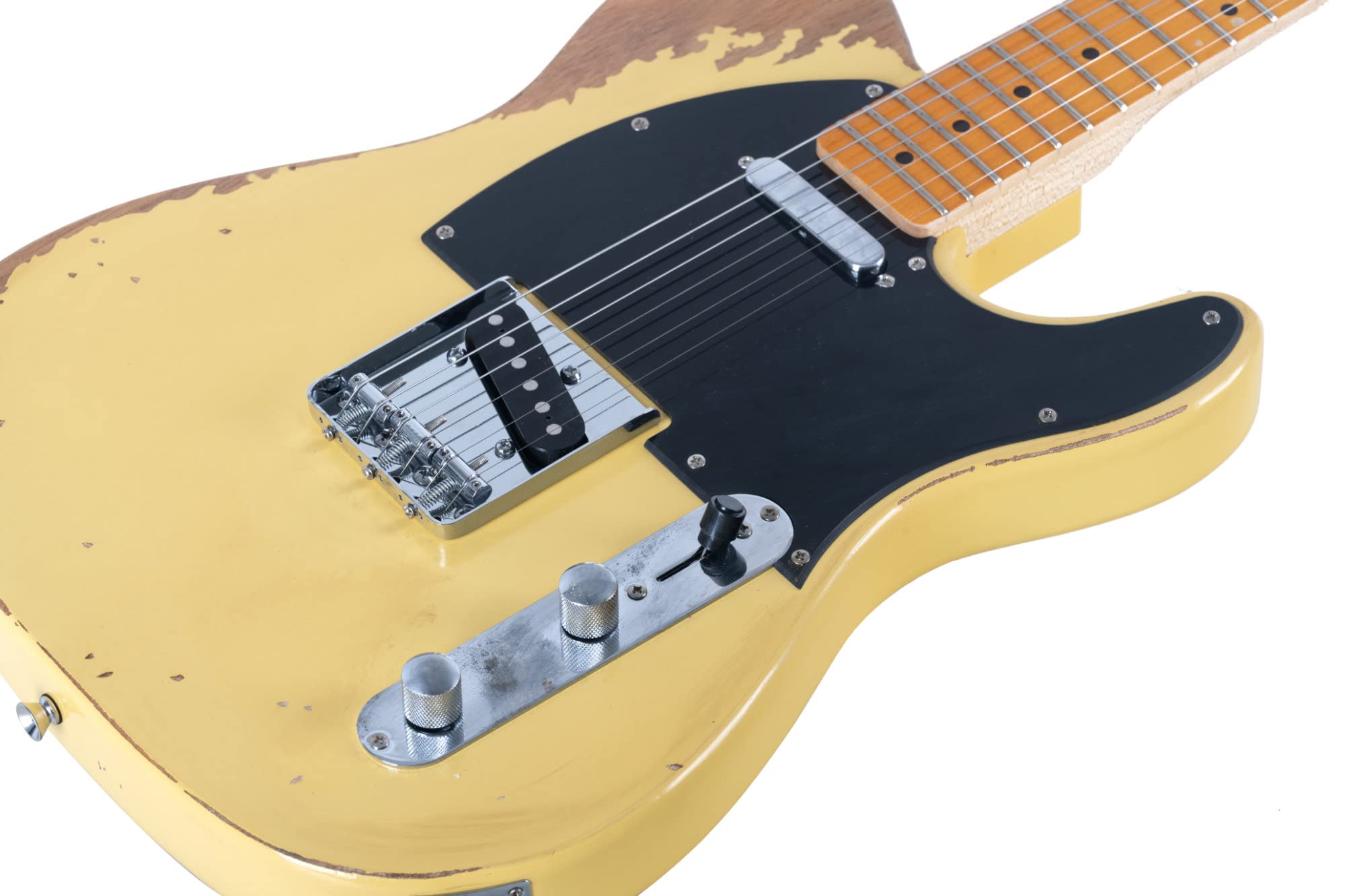 Rocktile Vinstage TL-HMBB Guitarra Eléctrica Vintage Blonde, General | Modelo: TL-HMBB, Serie: Vinstage, Peso: 3, 1 kg, Número de cuerdas: 6, Orientación: Diestros, Cuerpo, Cuerpo: Caoba, Mástil