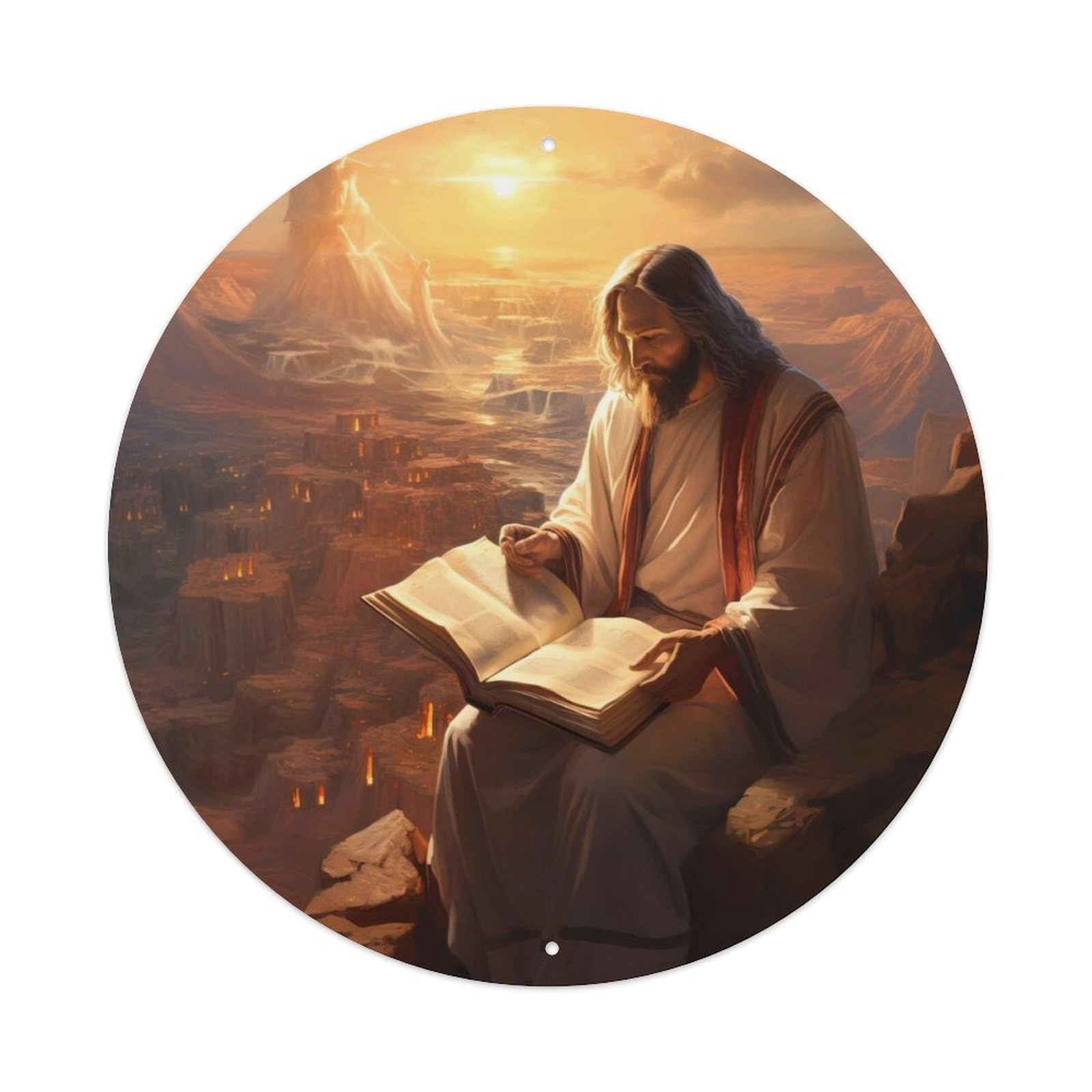 Jesus The Redeemer Christianity Metal Tin Sign