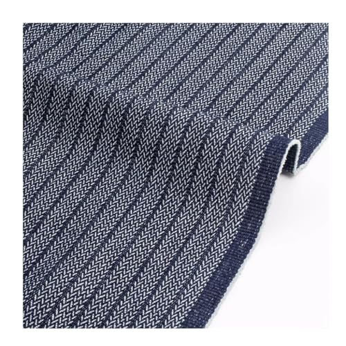 Tissu jacquard bleu largeur 170 cm pour rénover vos vieux fauteuils