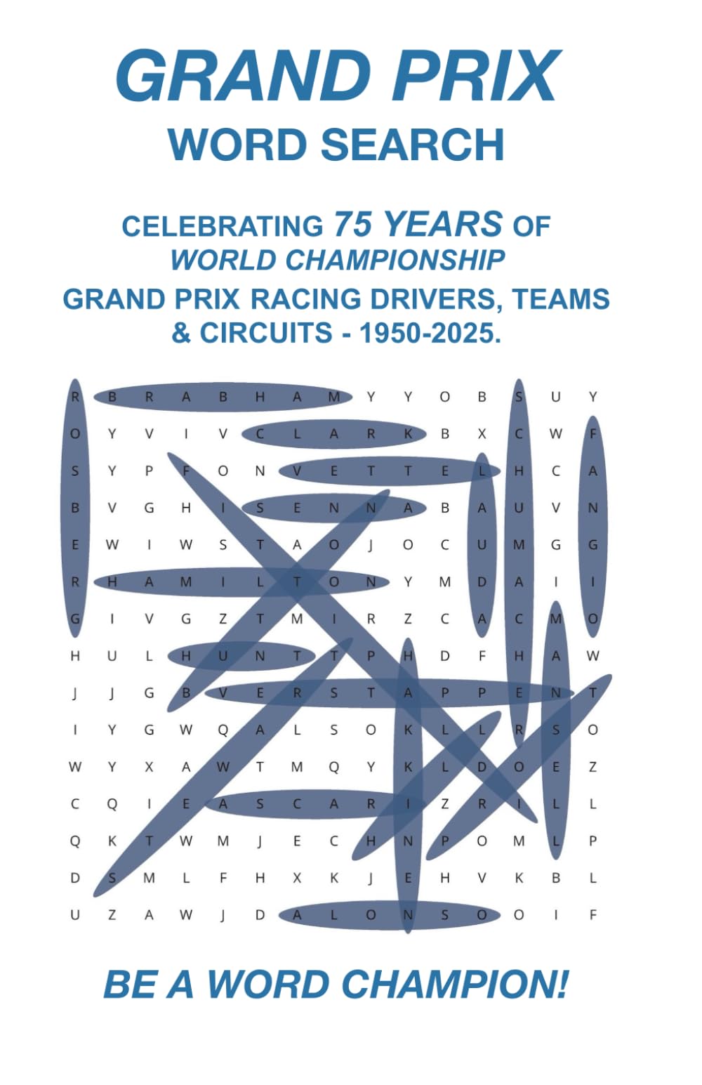 Grand Prix Word Search