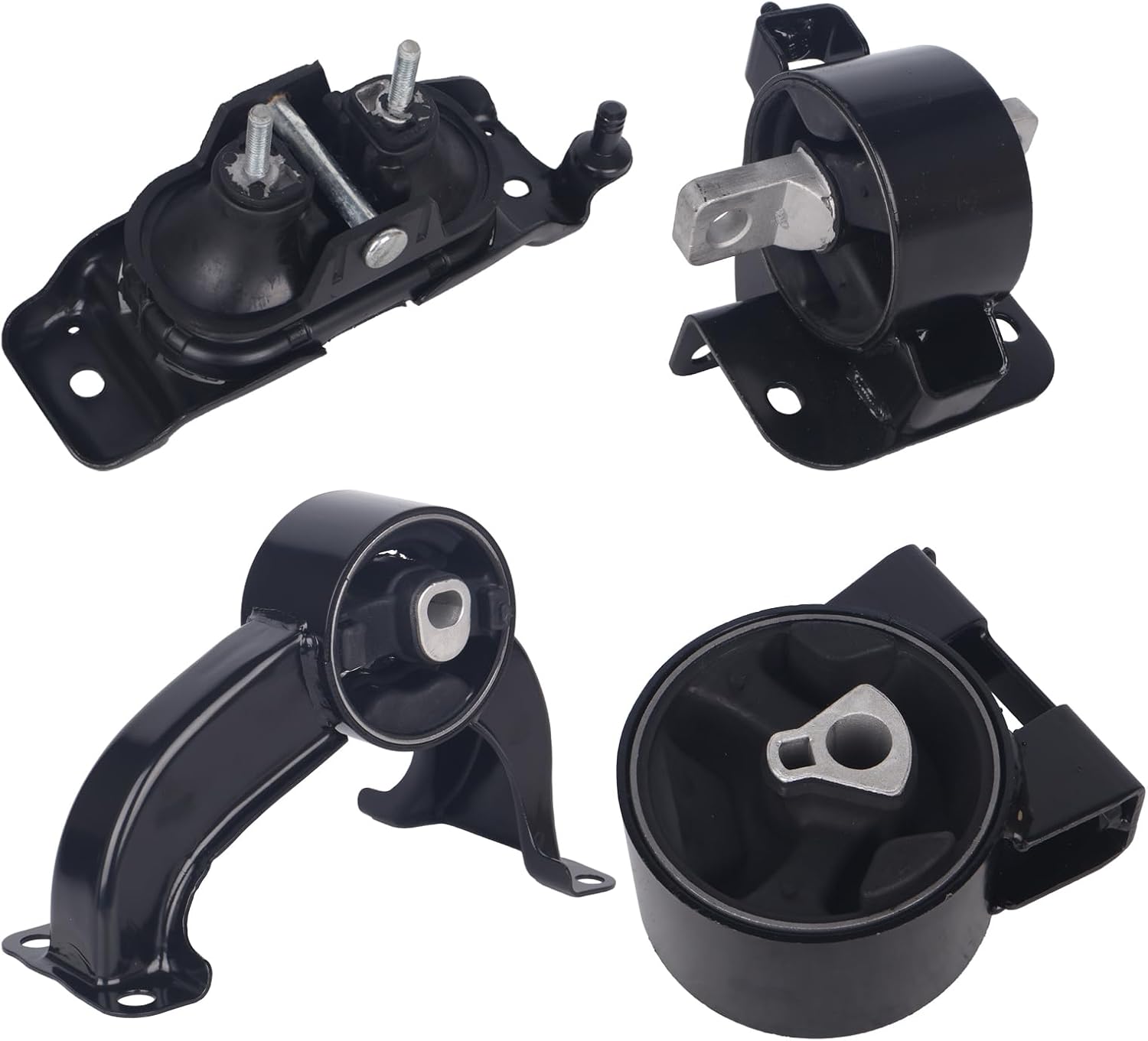 PAROD 4PCS Engine Motor Mount Fit for 2008-2010 Chrysler Town & Country, 2008-2010 Dodge Grand Caravan, 2009-2010 VW Routan 4.0L V6 Replace# A5654 A5525 A5480 A5493