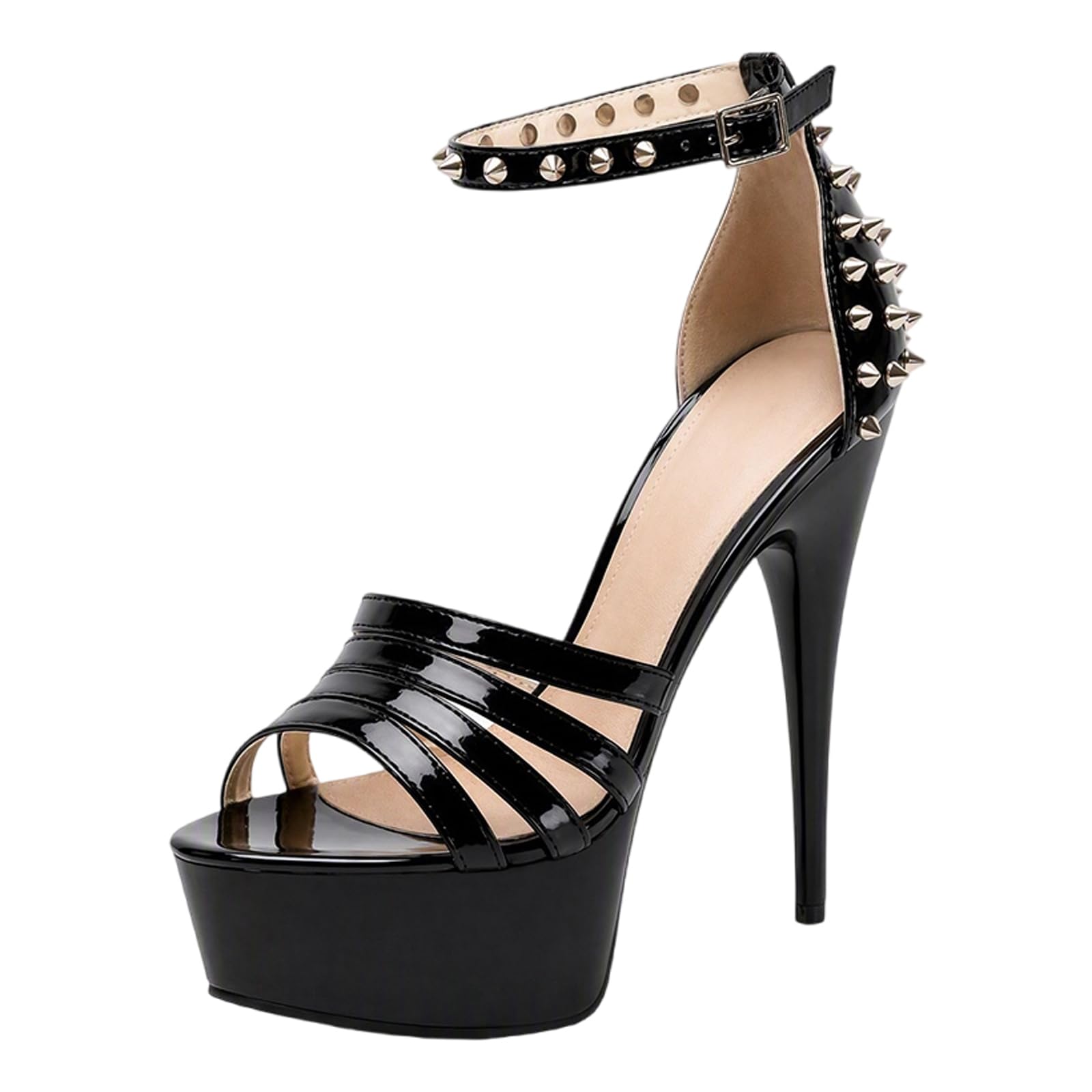 Talons Aiguilles 15cm Grandes Tailles pour Femmes