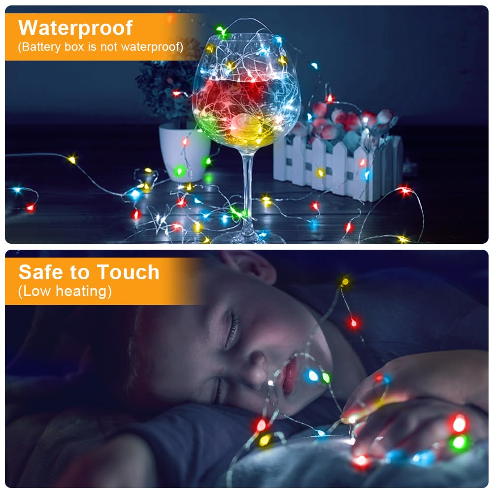 Aazon.co: PCORES 200FT Plug in Fairy Lights with Reote War White