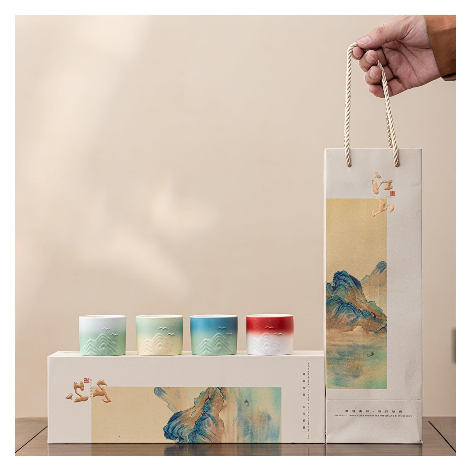 Tazas Y Jarras De Café Taza De Café De Estilo Chino Para Té Cacao Y Leche | Cerámica para el té de la tarde