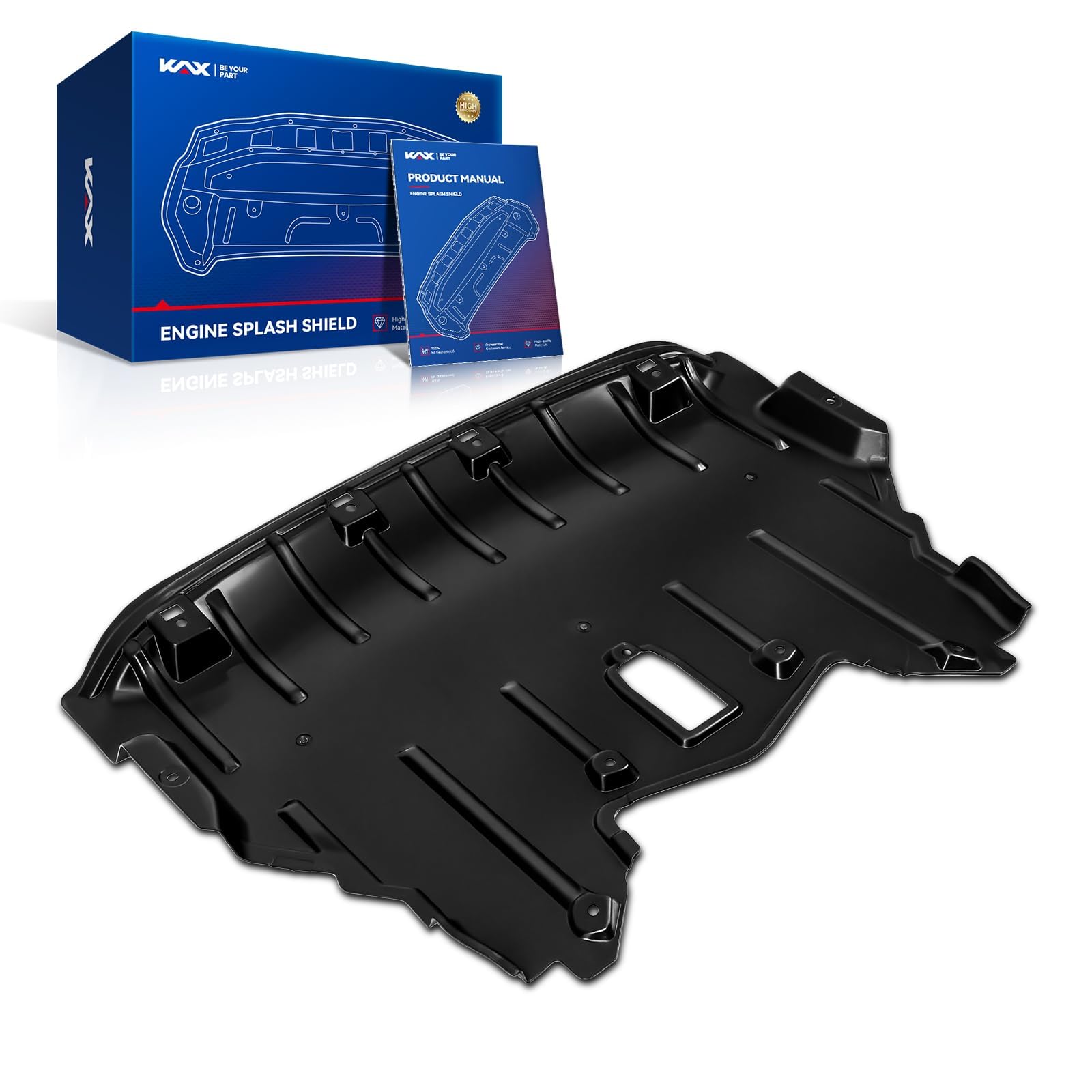 KAX Engine Splash Shield fit for 2007-2008 BMW X5, 1Pc