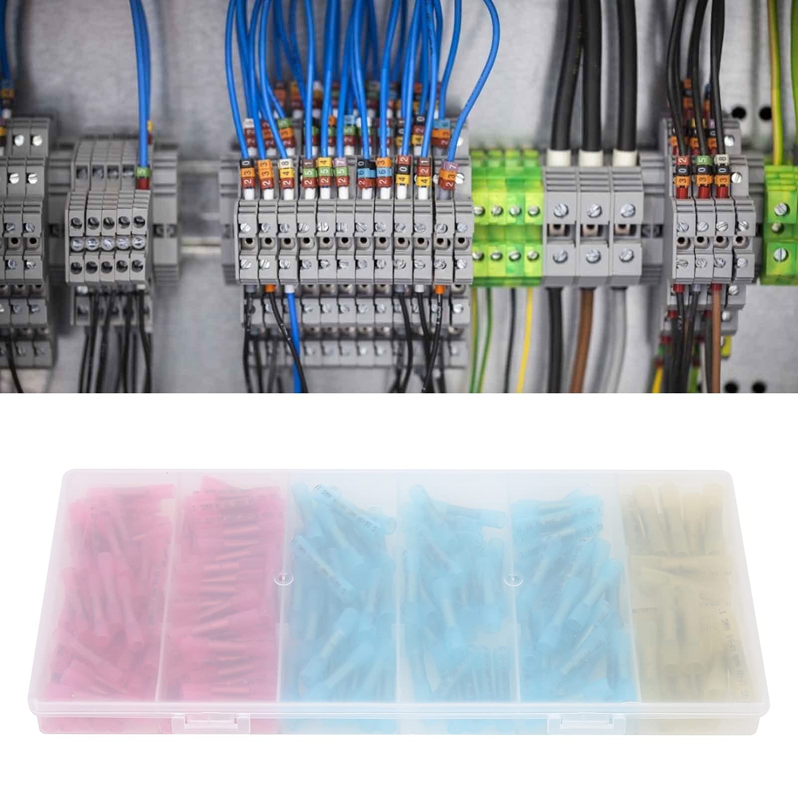 Connettore Elettrico, 150 Pezzi Connettori Termoretraibili Saldanti - Foto 4