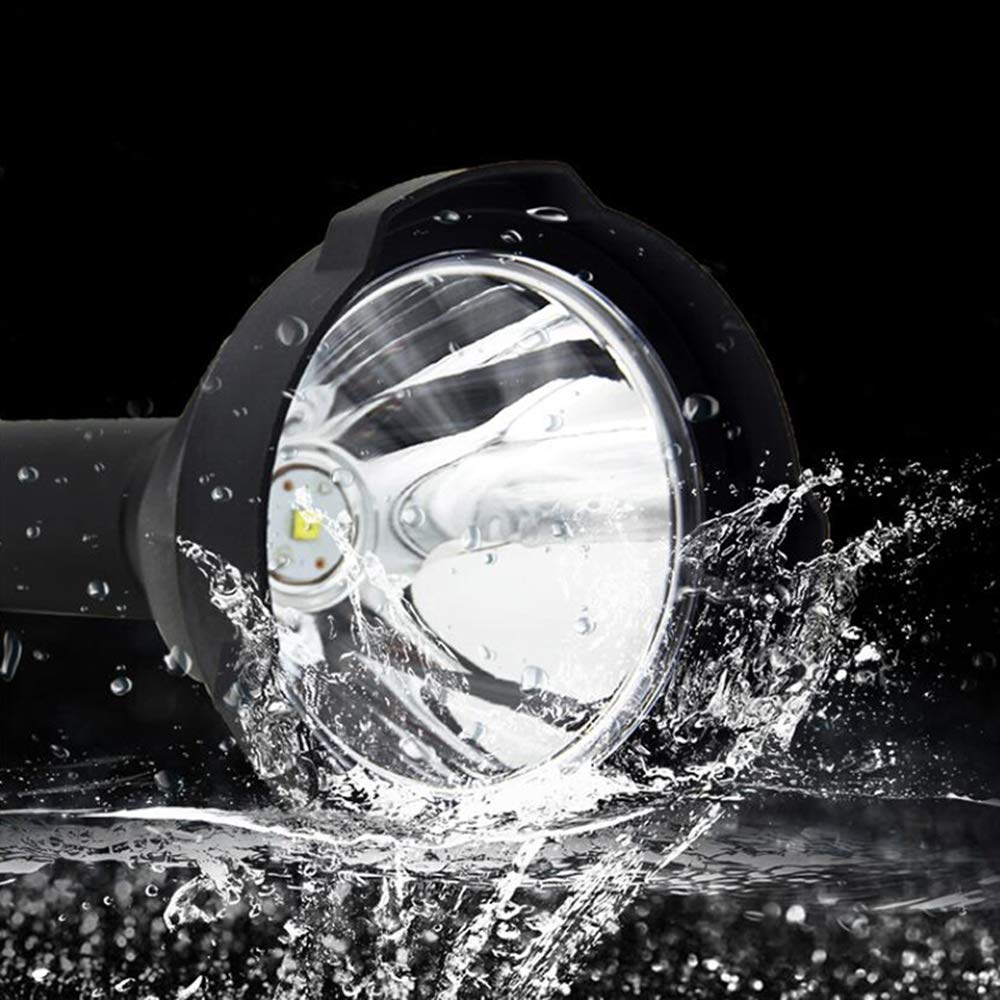 Lampe Torche LED Pocketman 100W Rechargeable - Projecteur Longue Portée