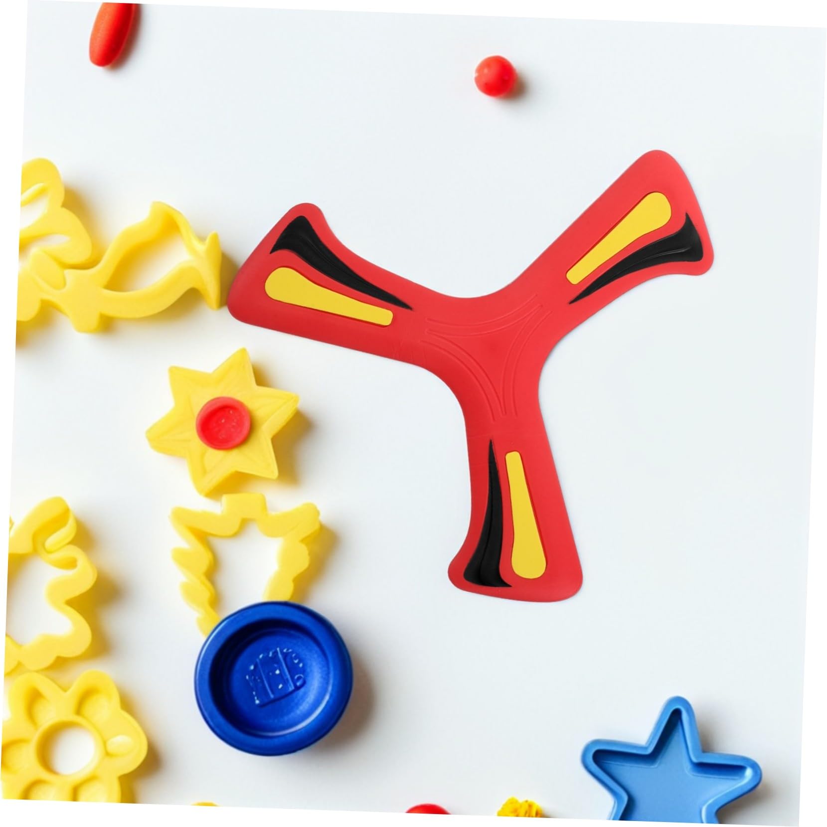 UPKOCH Boomerang Extérieur pour Garçon Fille Interactif Jouet Volant à Retour Automatique pour Jeux Plein Air