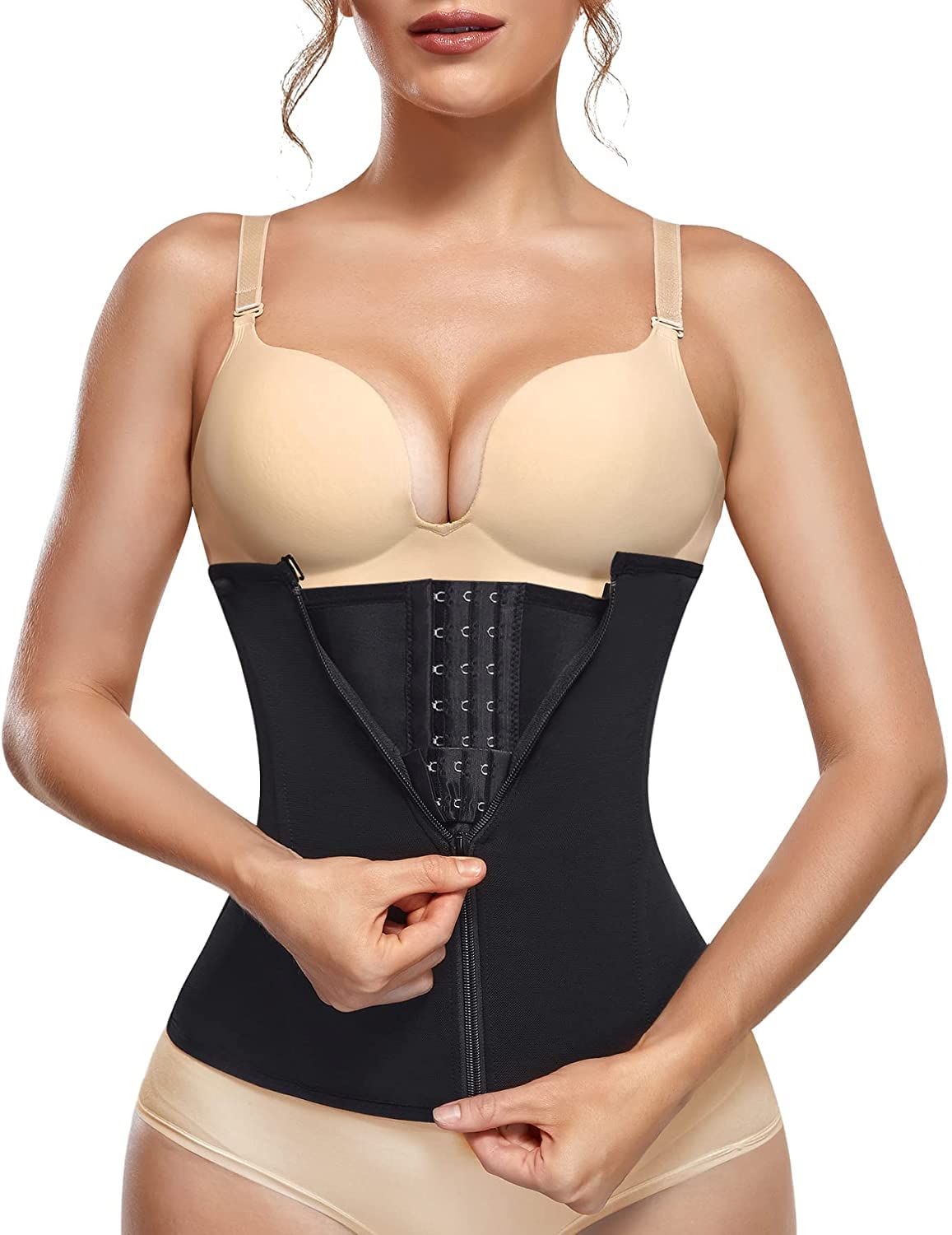 KUMAYES Donna Body Contenitivo Modellante Dimagrante Corsetto Stringivita Vita Intimo Fascia Post Parto Shapewear Snellente