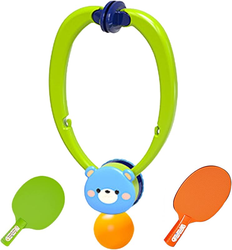 Indoor Table Tennis Training Device, Safe Material, Pingpong Game for Kids and Adults