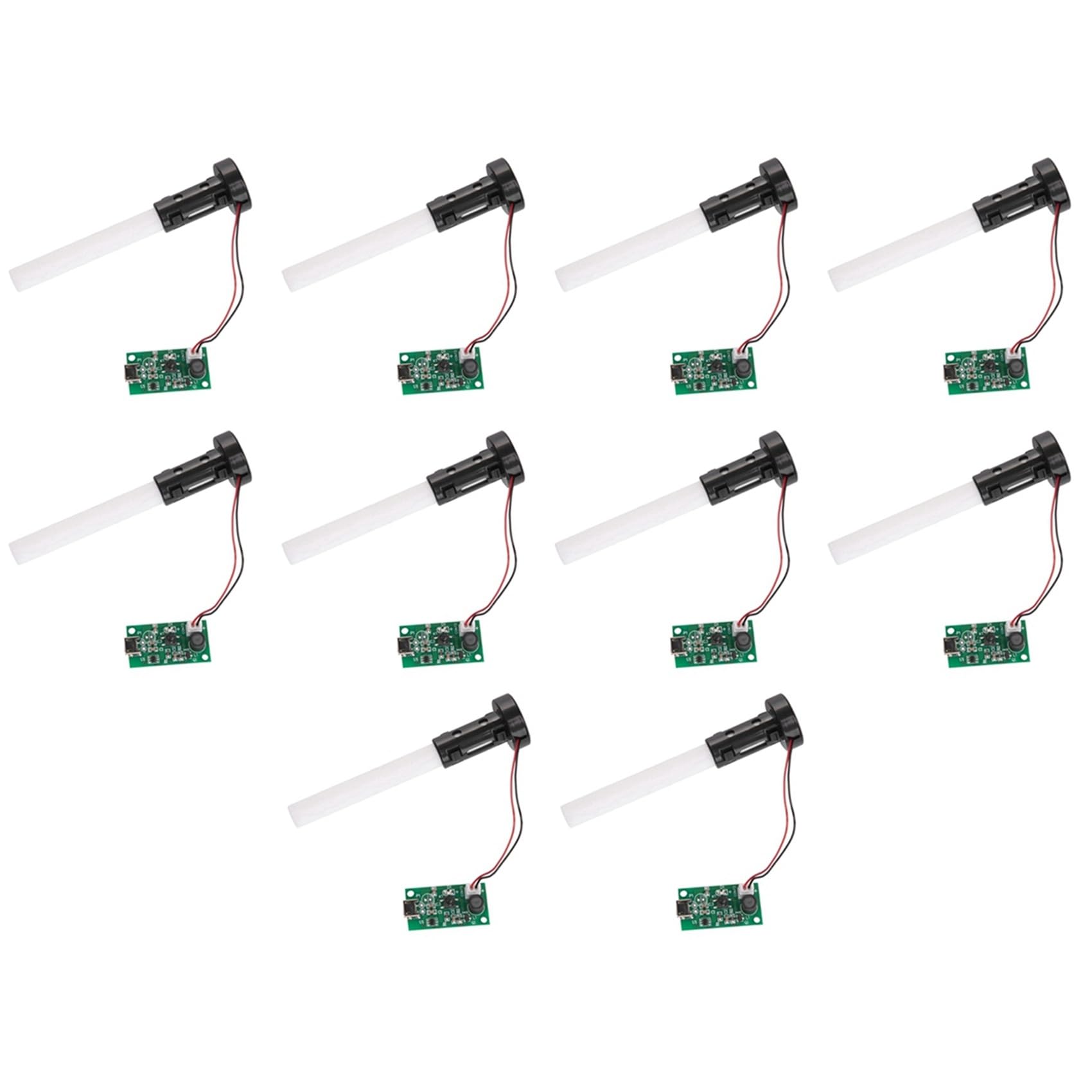 Hndhbfgrt Mini Air Humidifier Mist Maker USB Atomizer Transducer Atomization Piece DIY Accessories and PCB Drive Module(10PCS)