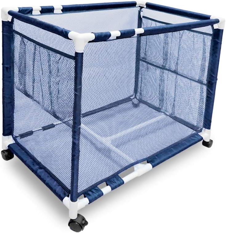Palos Designs Extendable Pool Toy Storage Bin - Extends from 22" W to 30" W - Can Be Used for Toy Storage in Childs Playroom