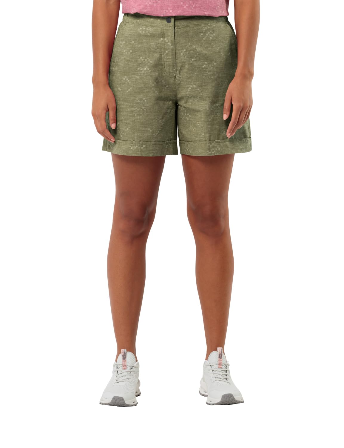 Jack Wolfskin Karana Shorts W, Bay Leaf, XL