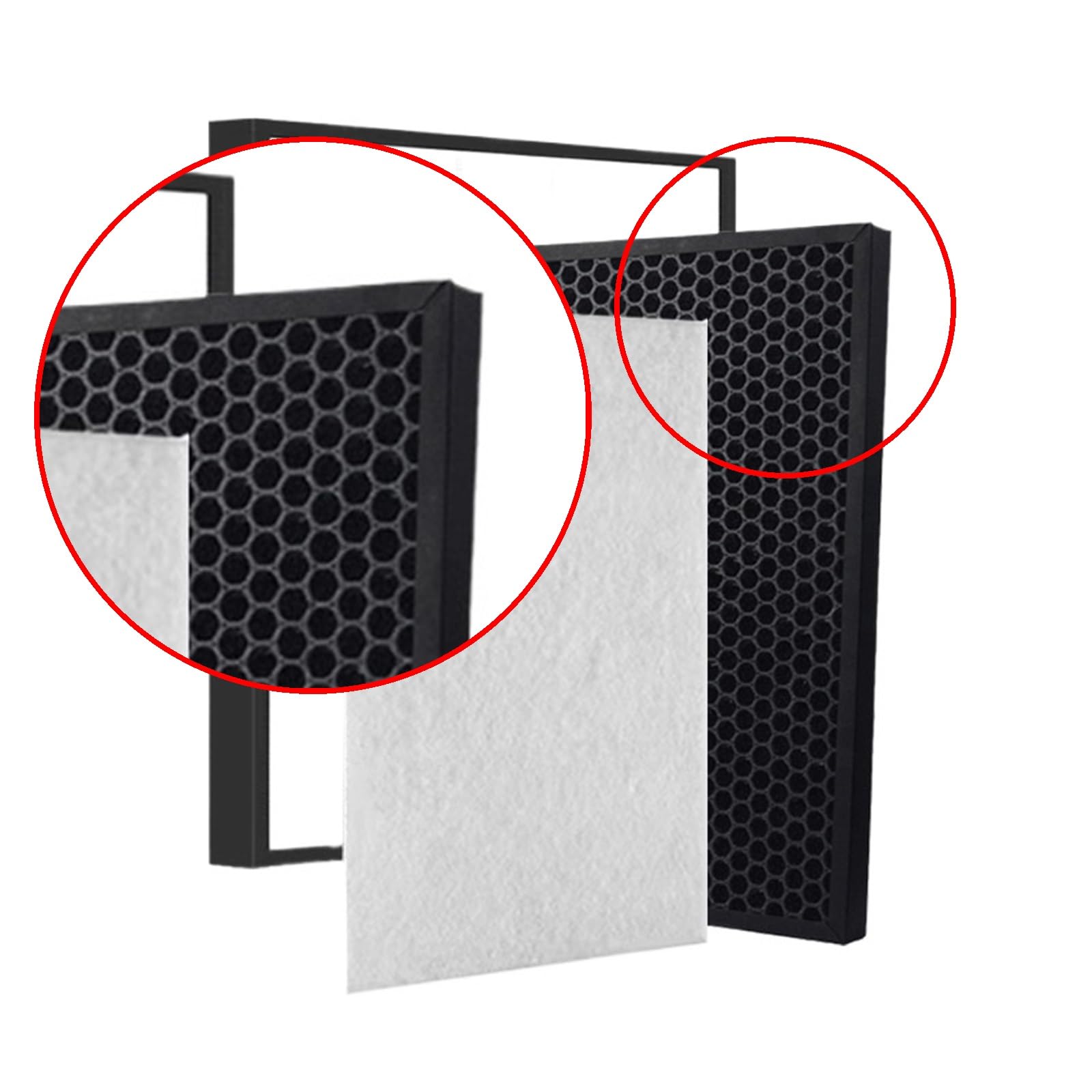 Replament Filter T 1712-0093-00,Compatible For Winix,Air Purifier HR900 Smoke Removal Deization Assembly Deodorization Assembly