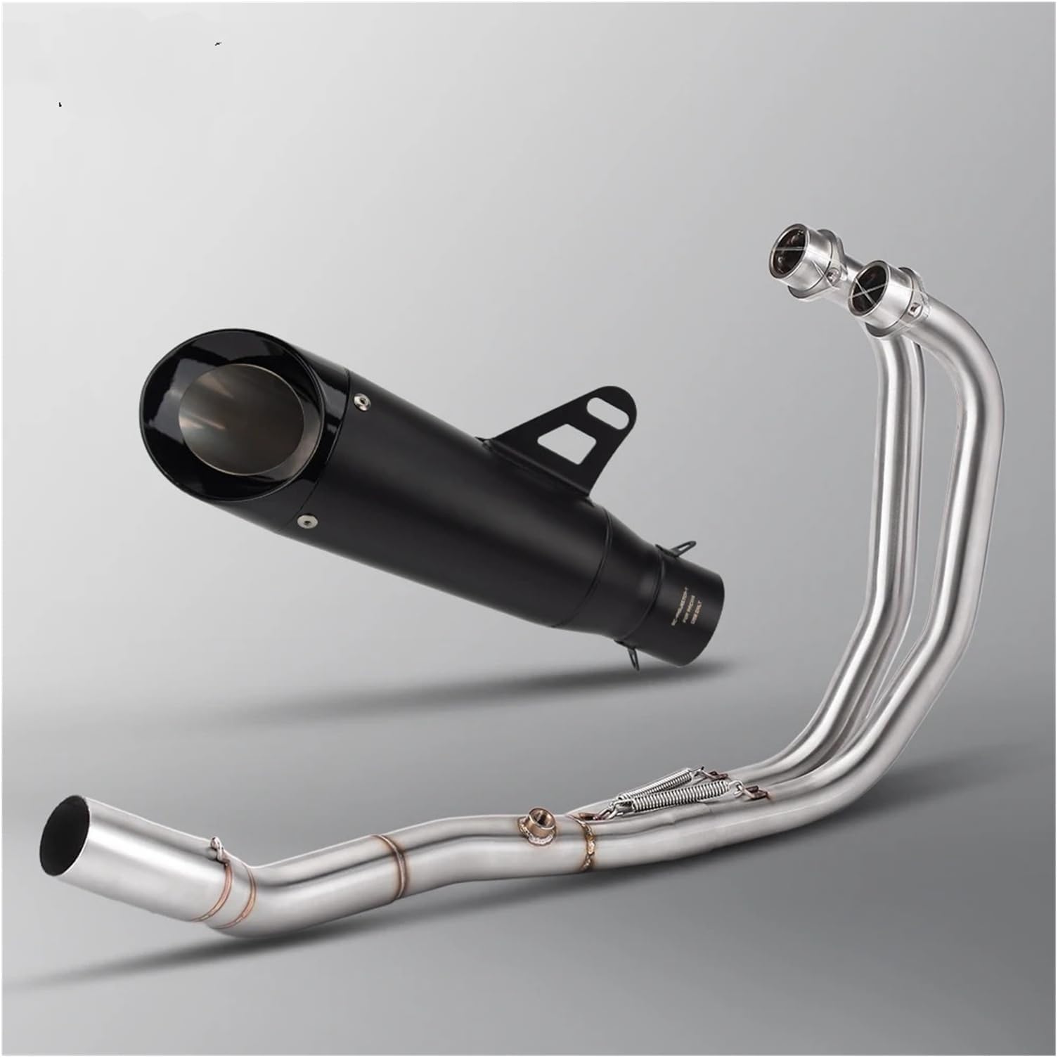 Motorcycle Full Exhaust System Modify Straight Through Header Pipe Connect Project Muffler For Yamaha for YZF/ R3 /MT03 R25 2015-2025