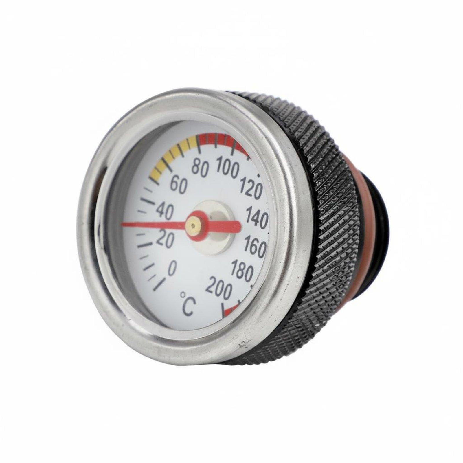 Motorcycle Oil Temp Gauge Compact Engine Temperature Gauge Easy to Read M20 1.5 Oil Thermometer for Motorcyclists, Maintenance, Garage, Workshop Black-picture-21