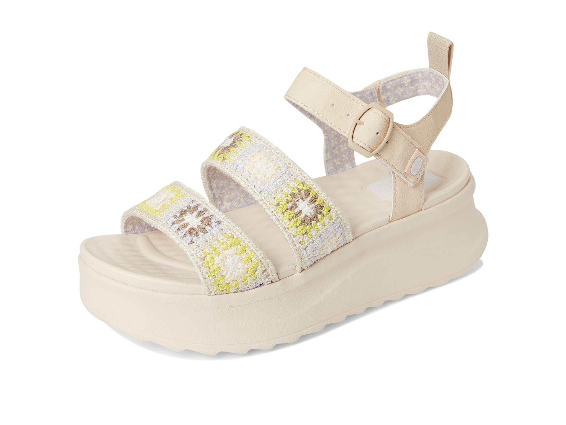 HEYDUDE Delray Buckle Cottage Crochet MocassinoDonna